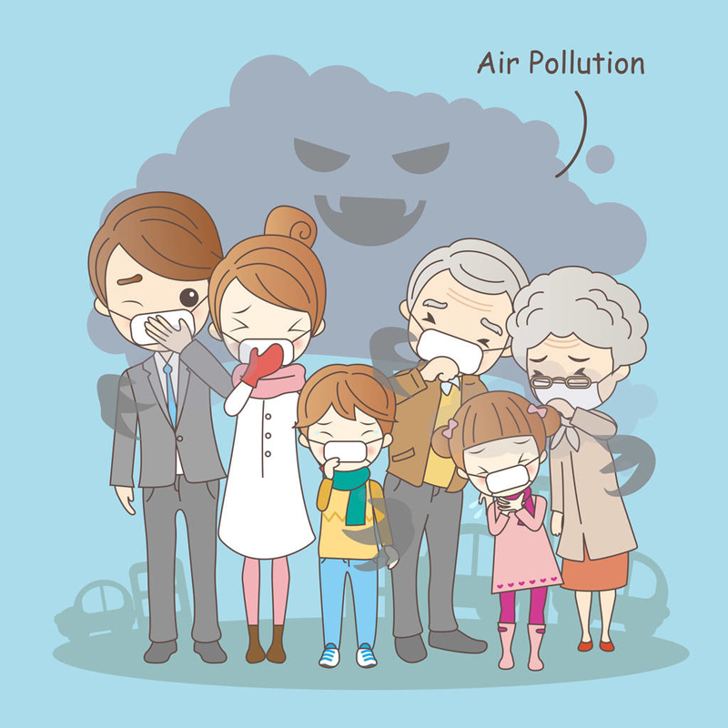 Care sunt pericolele de poluanți în aer?